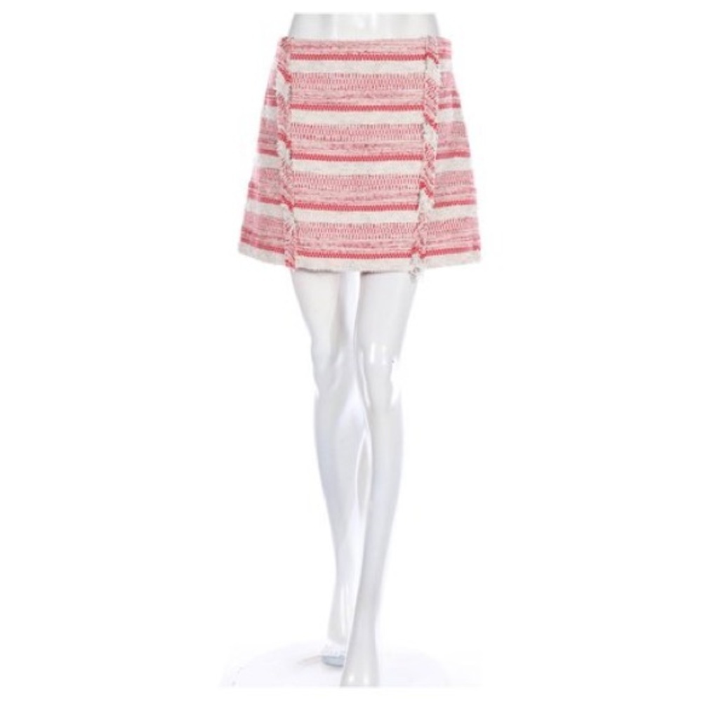 Thakoon Addition Skirts Red Beige